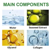 60pcs seaweed hyaluronic acid eye mask to remove dark circles collagen eye patch facial care products - Image 3
