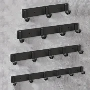Suitable for bathroom, living room, kitchen, modern wall rod storage hooks - Image 4