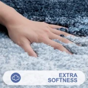 Olanly Luxury Bathroom Rug Soft Foot Mat Absorbent Microfiber Bath Rugs Non-Slip Plush - Image 2