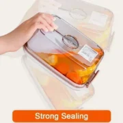 Food Vacuum Storage Box Sealed Kitchen Fresh-Keeping Box Large Capacity Food Transparent Storage Container with Vacuum Pump - Image 4