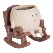 New Face Planter Pots for Indoor Plants Cute Resin Flower Head Planters, - Image 2