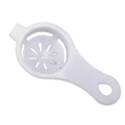 1PC Egg Yolk Separator Divider White Plastic Convenient Household Eggs Tool - Image 6