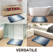 Olanly Luxury Bathroom Rug Soft Foot Mat Absorbent Microfiber Bath Rugs Non-Slip Plush - Image 6